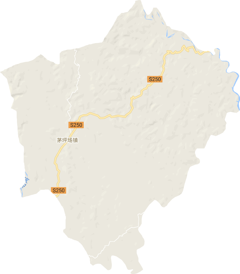 茅坪场镇电子地图