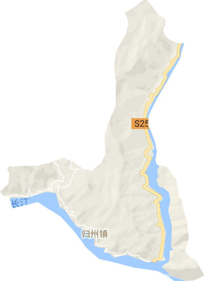 归州镇电子地图