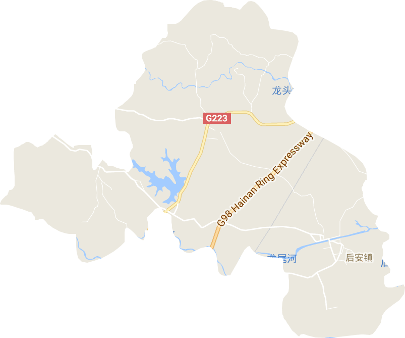 后安镇电子地图