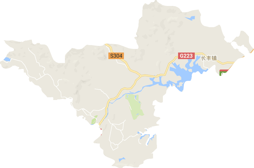长丰镇电子地图