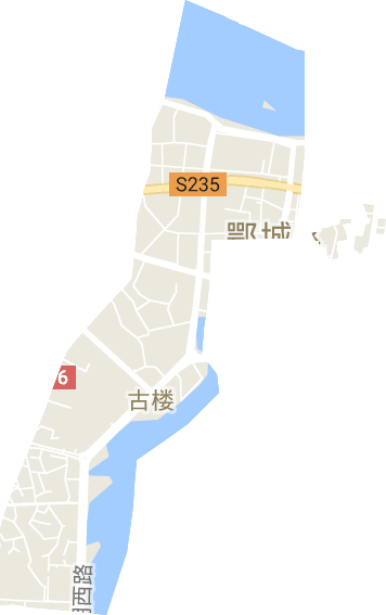 古楼街道电子地图