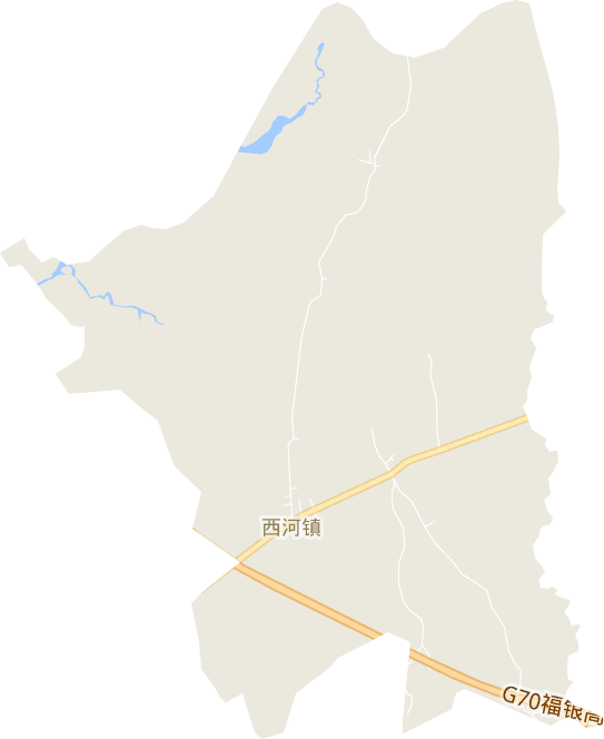 孝南区西河镇电子地图