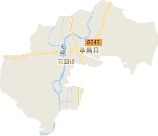 花园镇电子地图