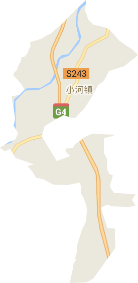 小河镇电子地图