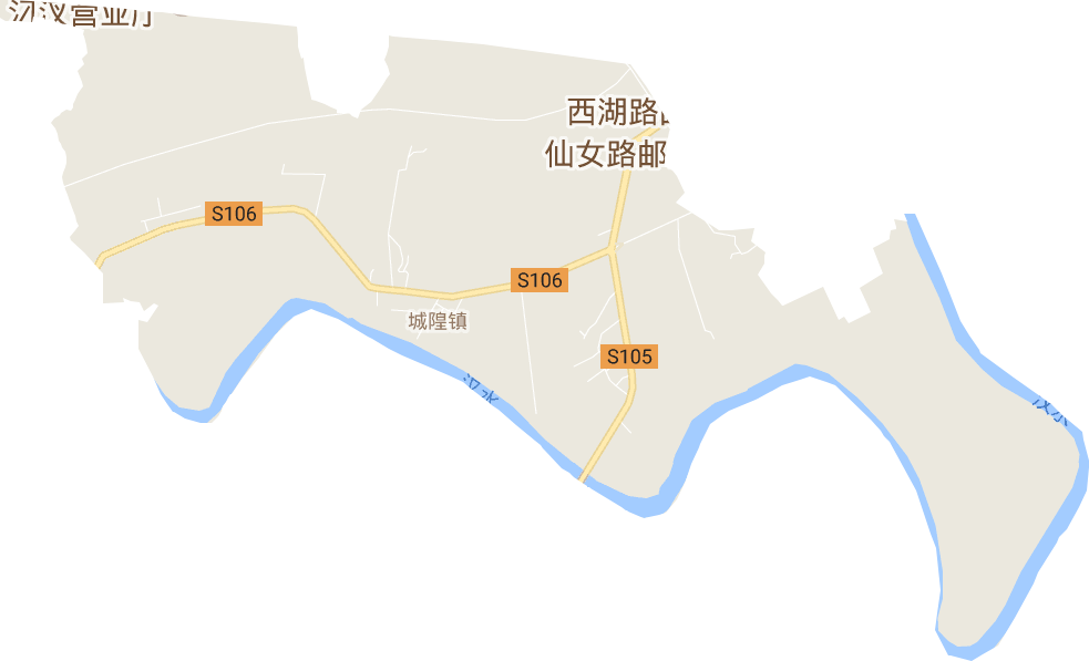 城隍镇电子地图