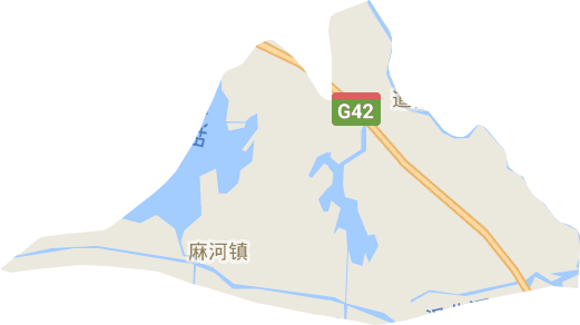 麻河镇电子地图