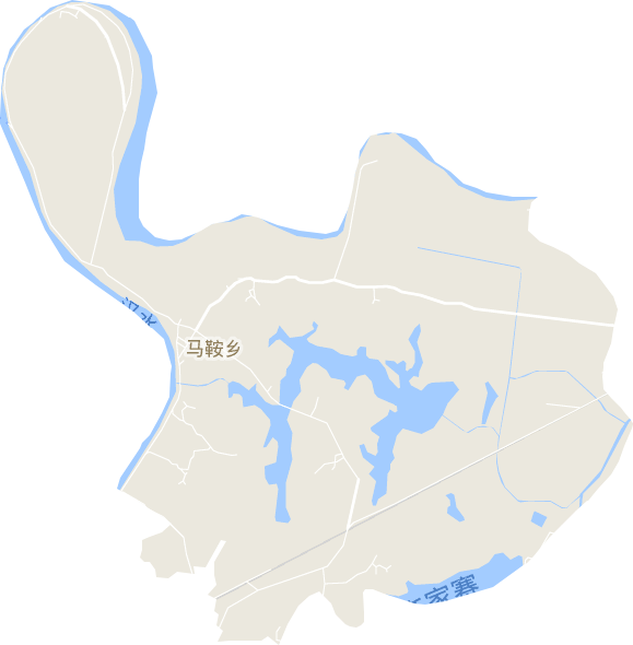 马鞍乡电子地图