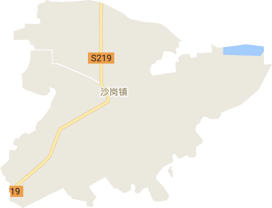 沙岗镇电子地图