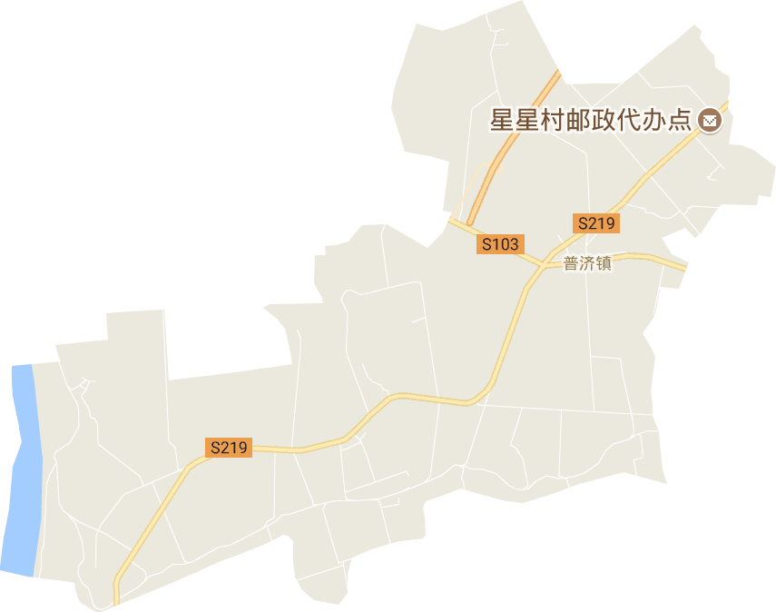 普济镇电子地图