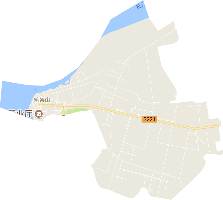 笔架山街道电子地图