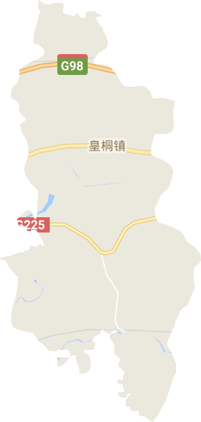 皇桐镇电子地图