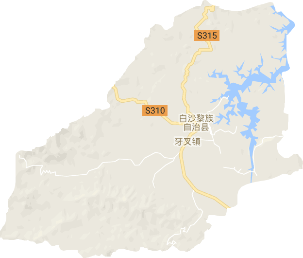 牙叉镇电子地图