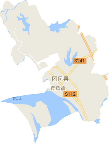 团风镇电子地图