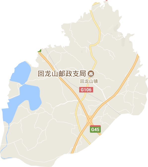 回龙山镇电子地图