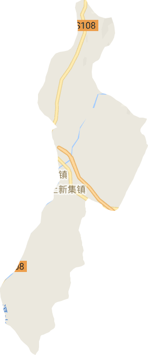 上新集镇电子地图