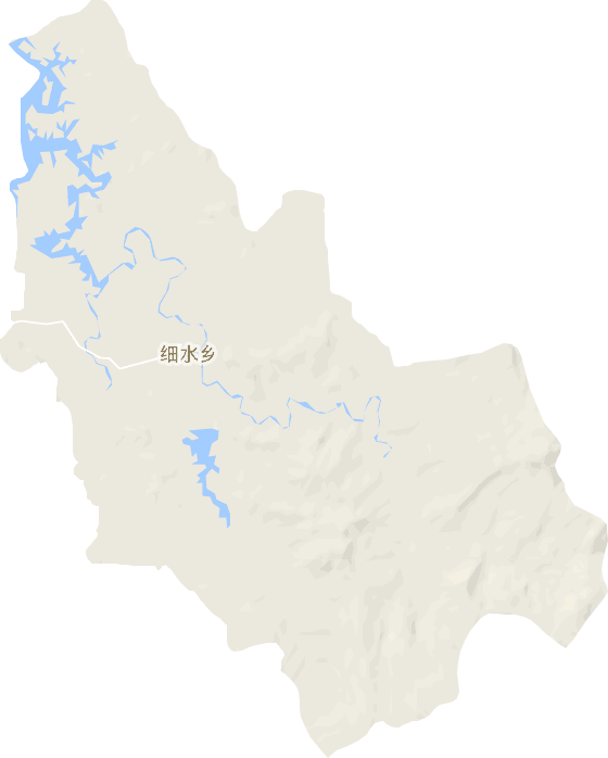 细水乡电子地图