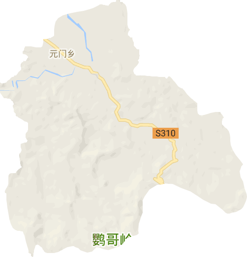 元门乡电子地图