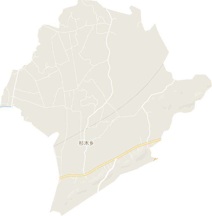 杉木乡电子地图