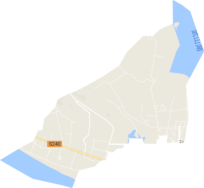 刊江街道电子地图