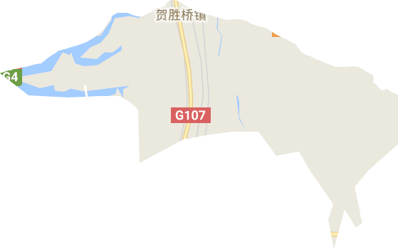 贺胜桥镇电子地图