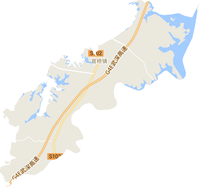 官桥镇电子地图