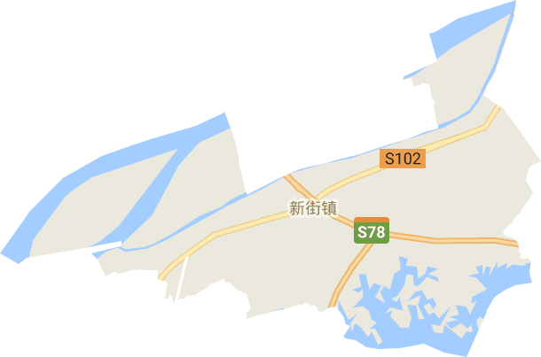 新街镇电子地图
