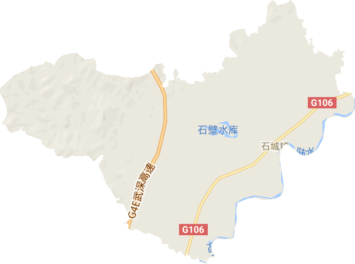 石城镇电子地图
