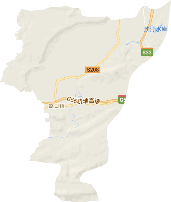 路口镇电子地图