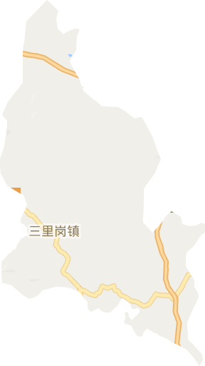 三里岗镇电子地图