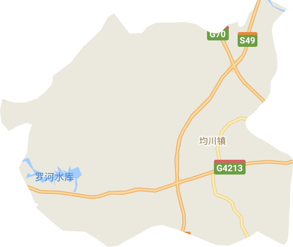 均川镇电子地图