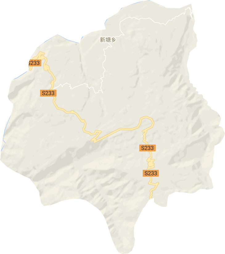 新塘乡电子地图