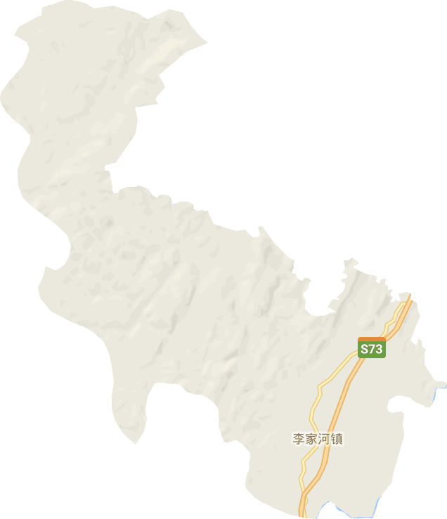 李家河乡电子地图