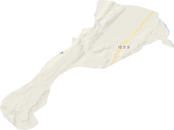 绿水镇电子地图
