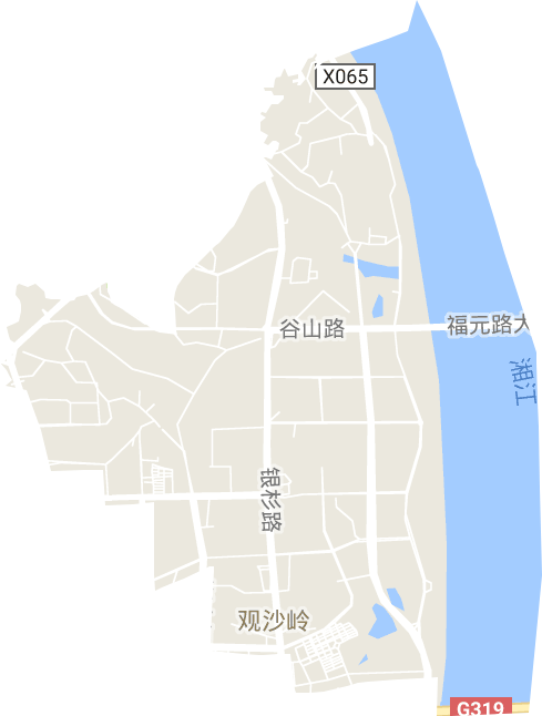 观沙岭街道电子地图