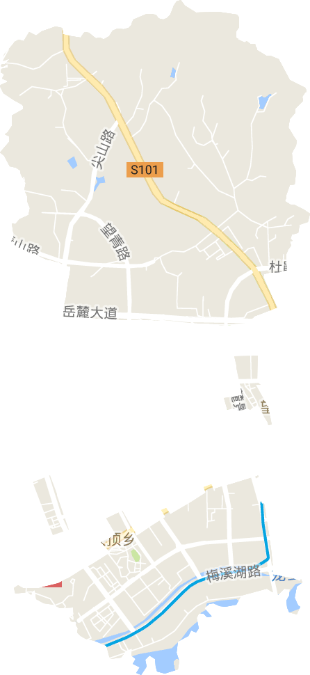 天顶街道电子地图