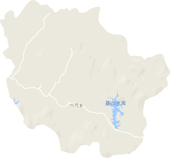 六弓乡电子地图