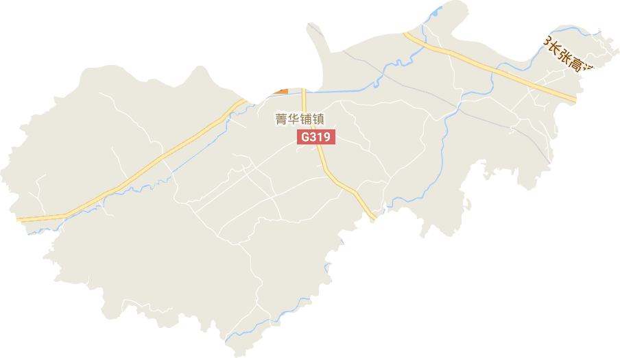 菁华铺乡电子地图