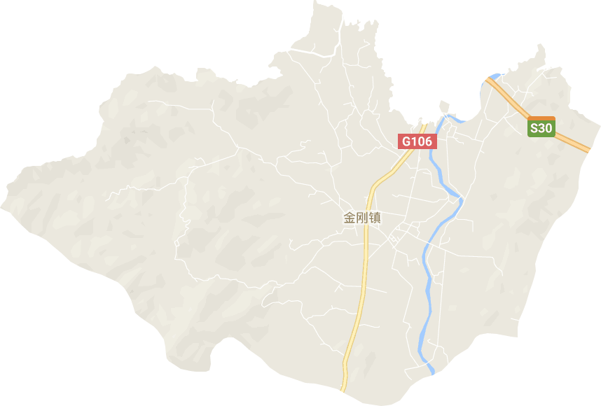 金刚镇电子地图