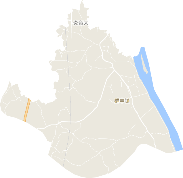 群丰镇电子地图