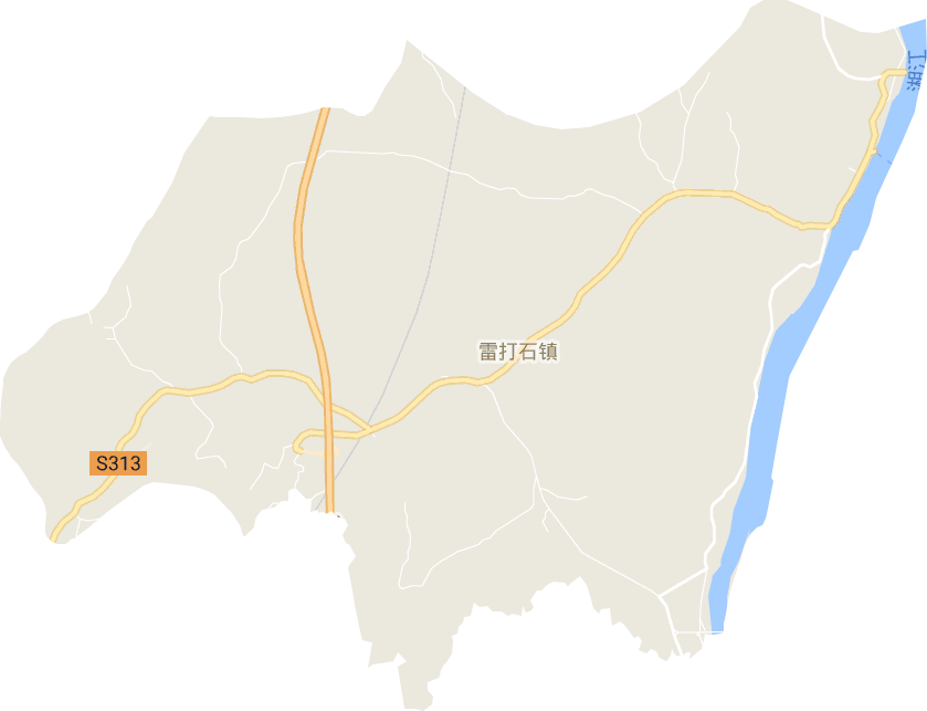 雷打石镇电子地图