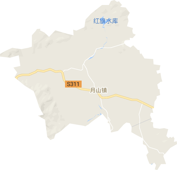 月山镇电子地图