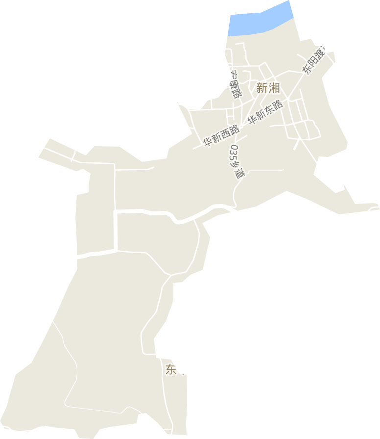 新湘街道电子地图