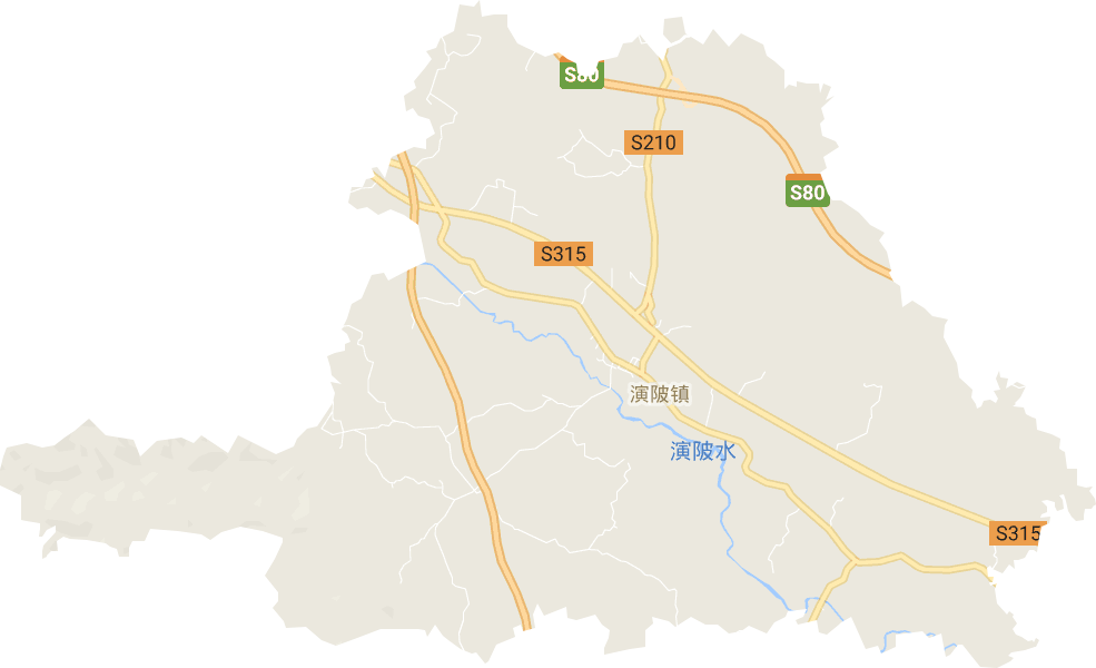 演陂镇电子地图
