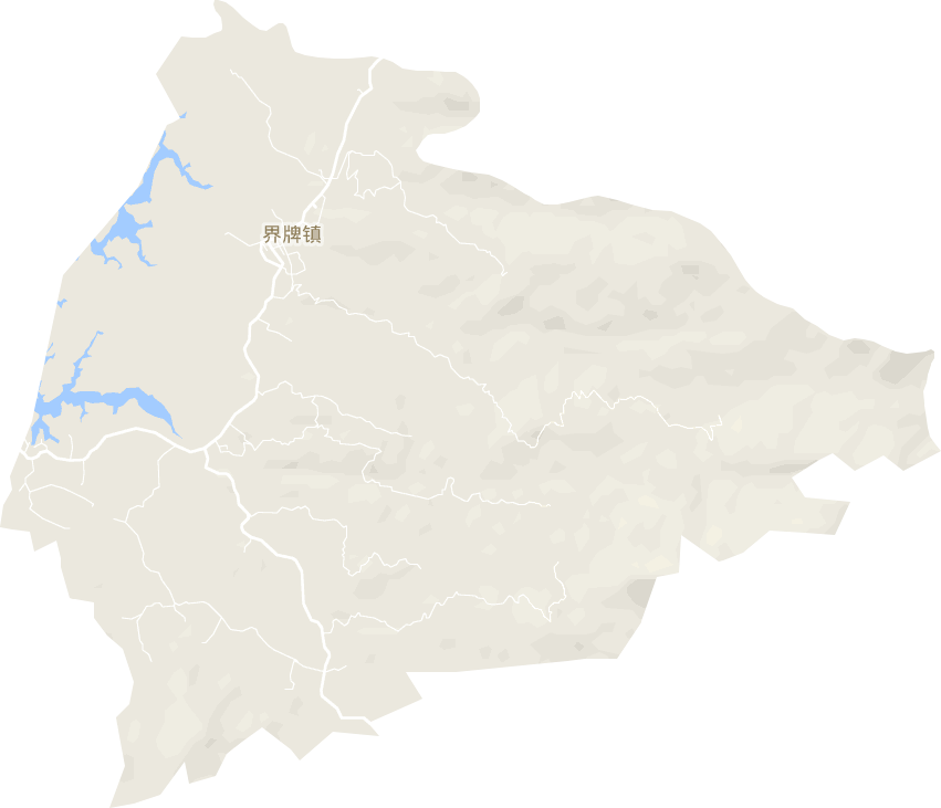 界牌镇电子地图