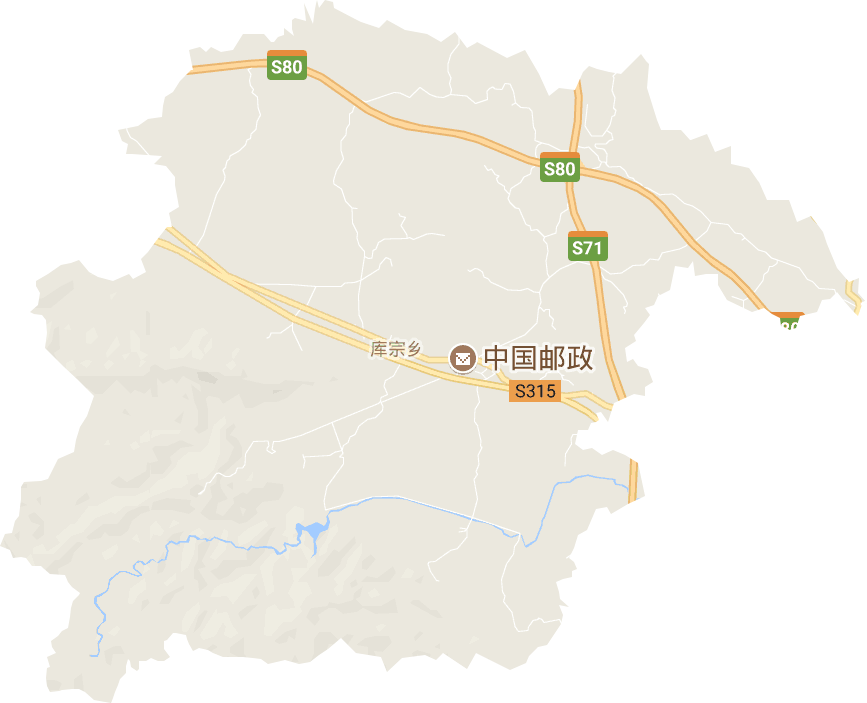 库宗桥镇电子地图
