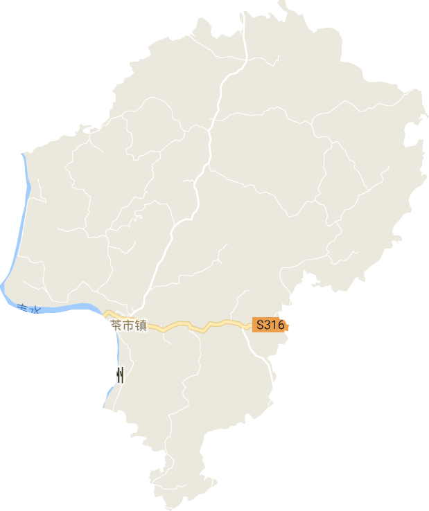 茶市镇电子地图