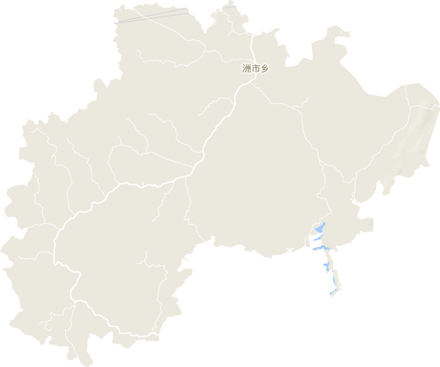 洲市乡电子地图