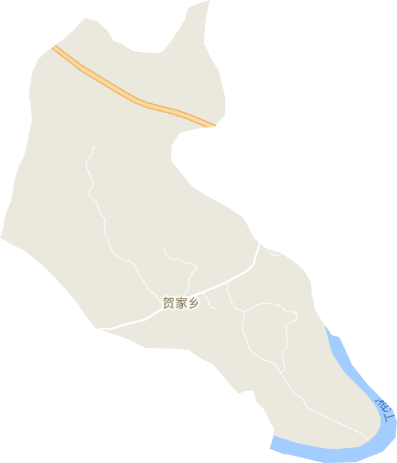 贺家乡电子地图