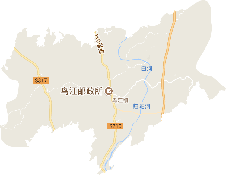 鸟江镇电子地图