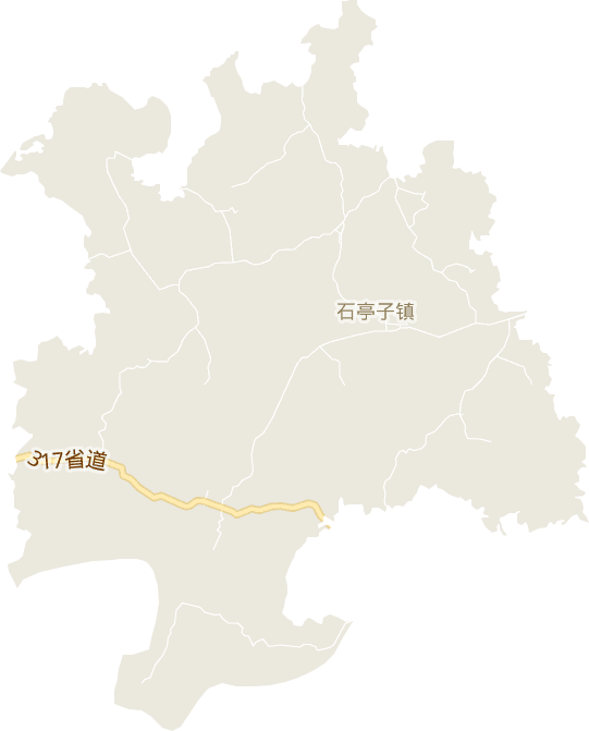 石亭子镇电子地图